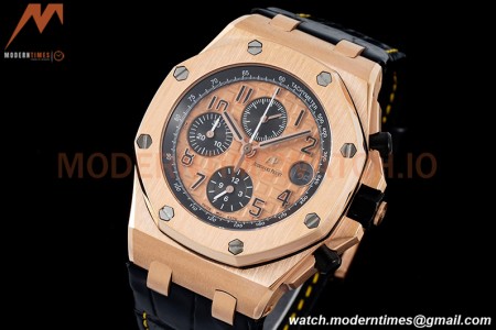Audemars Piguet - AP ROO Chronograph RG/LE Gold/Num SF A3126 Mod