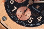 Audemars Piguet - AP ROO Chronograph RG/LE Blk/Num SF A3126 Mod