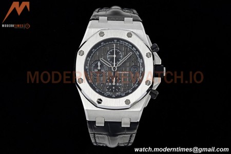Audemars Piguet - AP ROO Chronograph SS/LE Grey/Num SF A3126 Mod