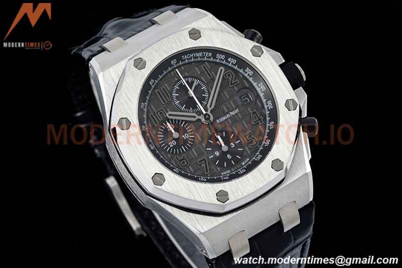 Audemars Piguet - AP ROO Chronograph SS/LE Grey/Num SF A3126 Mod