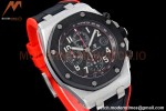 Audemars Piguet - AP ROO Chronograph SS/RU Cer/Black/Num SF A3126 Mod