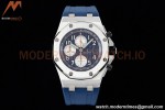 Audemars Piguet - AP ROO Chronograph SS/RU Blue/Num SF A3126 Mod