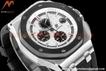 Audemars Piguet - AP ROO Chronograph 44mm CER/SS/RU White JJF A3126 Mod