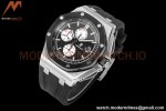 Audemars Piguet - AP ROO Chronograph 44mm CER/SS/RU Black JJF A3126 Mod