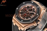 Audemars Piguet - AP ROO Chronograph 44mm RG/CER/RU Black JJF A3126 Mod