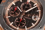 Audemars Piguet - AP ROO Chronograph 44mm RG/CER/RU Black JJF A3126 Mod