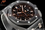 Audemars Piguet - AP ROO Chronograph 44mm CER/CER/RU Blk/Blk JJF A3126 Mod