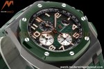 Audemars Piguet - AP ROO Chronograph 44mm CER/CER/RU Green JJF A3126 Mod