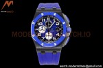 Audemars Piguet - AP ROO Chronograph 44mm CER/CER/RU Blue JJF A3126 Mod