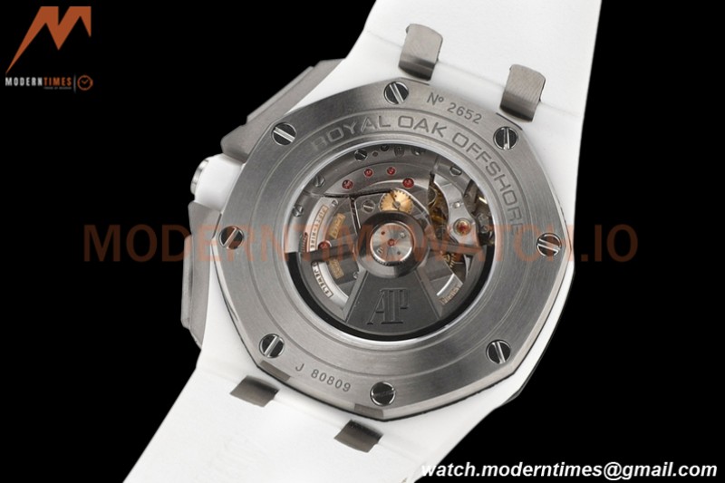 Audemars Piguet - AP ROO Chronograph 44mm CER/CER/RU White JJF A3126 Mod