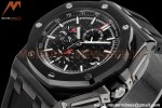 Audemars Piguet - AP ROO Chronograph 44mm CER/CER/RU All Black JJF A3126 Mod