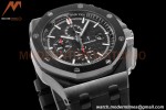 Audemars Piguet - AP ROO Chronograph 44mm CER/CER/RU All Black JJF A3126 Mod