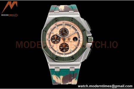 Audemars Piguet - AP ROO Chronograph 44mm SS/CER/RU Beige JJF A3126 Mod