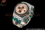 Audemars Piguet - AP ROO Chronograph 44mm CER/SS/RU Blue/Yelw JJF A3126 Mod