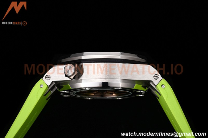 Audemars Piguet - AP ROO Diver Chrono 42mm SS/RU Green JJF A3124 Mod