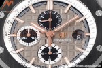 Audemars Piguet - AP ROO Chronograph 44mm CER/CER/RU Grey/Blk JJF A3126 Mod