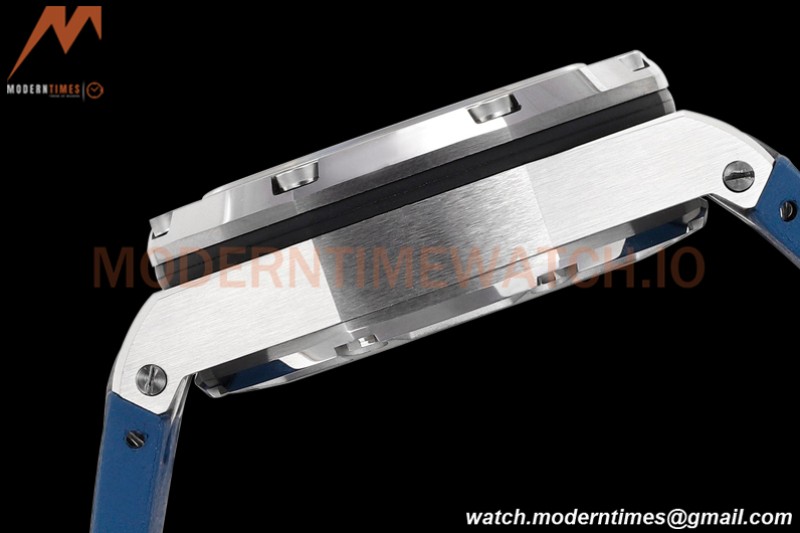 Audemars Piguet - AP ROO Chronograph 44mm SS/CER/RU Grey/Blue JJF A3126 Mod