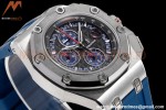 Audemars Piguet - AP ROO Chronograph 44mm SS/CER/RU Grey/Blue JJF A3126 Mod
