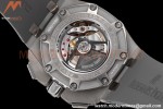 Audemars Piguet - AP ROO Chronograph 44mm SS/CER/RU Grey/Black JJF A3126 Mod