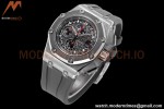 Audemars Piguet - AP ROO Chronograph 44mm SS/CER/RU Grey/Black JJF A3126 Mod