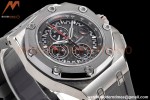 Audemars Piguet - AP ROO Chronograph 44mm SS/CER/RU Grey/Black JJF A3126 Mod