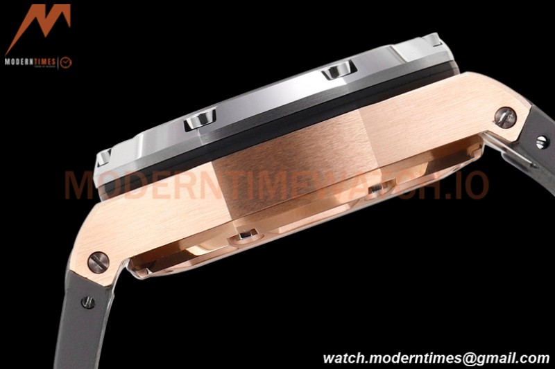 Audemars Piguet - AP ROO Chronograph 44mm RG/CER/RU Grey/Black JJF A3126 Mod