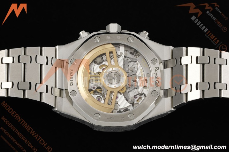 Audemars Piguet - Royal Oak Chrono 26240BC 41mm Frosted SS/SS Gradient Blue APSF SH4401 | 오데마 피게 - 로얄 오크 크로노 26240BC 41mm 프로스티드 SS/SS 그라데이션 블루 APSF SH4401