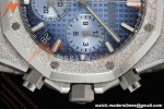 Audemars Piguet - Royal Oak Chrono 26240BC 41mm Frosted SS/SS Gradient Blue APSF SH4401 | 오데마 피게 - 로얄 오크 크로노 26240BC 41mm 프로스티드 SS/SS 그라데이션 블루 APSF SH4401