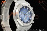 Audemars Piguet - Royal Oak Chrono 26240BC 41mm Frosted SS/SS Gradient Blue APSF SH4401 | 오데마 피게 - 로얄 오크 크로노 26240BC 41mm 프로스티드 SS/SS 그라데이션 블루 APSF SH4401