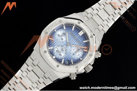 Audemars Piguet - Royal Oak Chrono 26240BC 41mm Frosted SS/SS Gradient Blue APSF SH4401