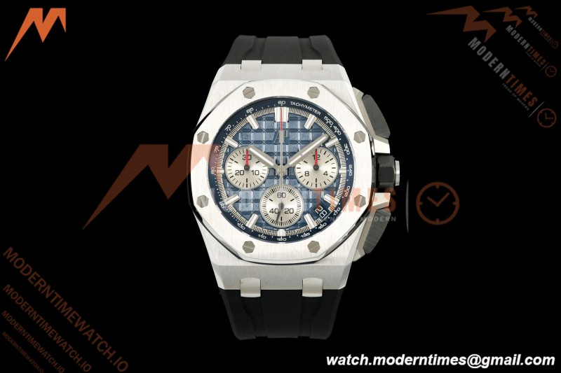 Audemars Piguet - Royal Oak Offshore Chronograph 43mm 26420TI SS/RU Blu/Silv APSF SA4401