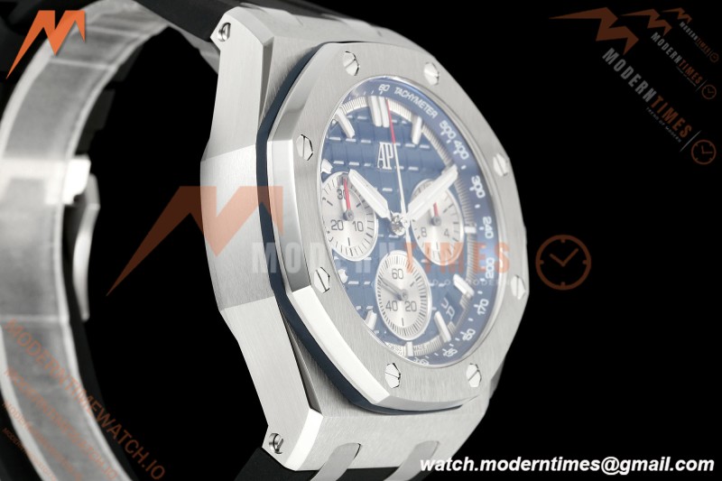 Audemars Piguet - Royal Oak Offshore Chronograph 43mm 26420TI SS/RU Blu/Silv APSF SA4401
