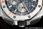 Audemars Piguet - Royal Oak Offshore Chronograph 43mm 26420TI SS/RU Blu/Silv APSF SA4401