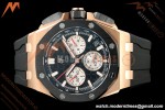 Audemars Piguet - Royal Oak Offshore Chronograph 43mm 26420RO RG/CER/RU Blk/Silv APSF SA4401