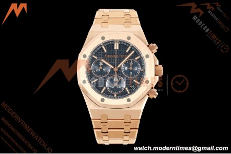 Audemars Piguet - Royal Oak 26240OR Gain Weight 41mm RG/RG Blue SWF Dial DDF DD4401 | 오데마 피게 - 로얄 오크 26240OR 게인 웨이트 41mm RG/RG 블루 SWF 다이얼 DDF DD4401