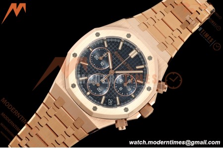 Audemars Piguet - Royal Oak 26240OR Gain Weight 41mm RG/RG Blue SWF Dial DDF DD4401 | 오데마 피게 - 로얄 오크 26240OR 게인 웨이트 41mm RG/RG 블루 SWF 다이얼 DDF DD4401