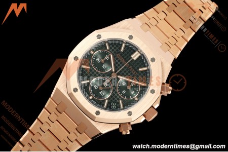 Audemars Piguet - Royal Oak 26240OR Gain Weight 41mm RG/RG Green SWF Dial DDF DD4401 | 오데마 피게 - 로얄 오크 26240OR 게인 웨이트 41mm RG/RG 그린 SWF 다이얼 DDF DD4401