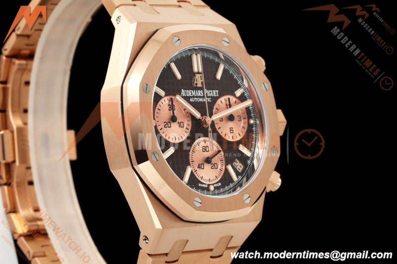 Audemars Piguet - Royal Oak 26331OR Gain Weight 41mm RG/RG Brown SWF Dial DDF DD4401