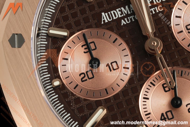 Audemars Piguet - Royal Oak 26331OR Gain Weight 41mm RG/RG Brown SWF Dial DDF DD4401
