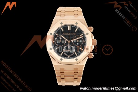Audemars Piguet - Royal Oak 26240OR Gain Weight 41mm RG/RG Black SWF Dial DDF DD4401 | 오데마 피게 - 로얄 오크 26240OR 게인 웨이트 41mm RG/RG 블랙 SWF 다이얼 DDF DD4401