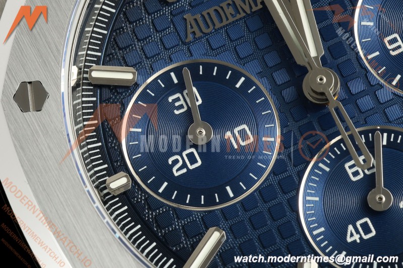 Audemars Piguet - Royal Oak 26240ST Gain Weight 41mm SS/SS Blue SWF Dial DDF DD4401 | 오데마 피게 - 로얄 오크 26240ST 게인 웨이트 41mm SS/SS 블루 SWF 다이얼 DDF DD4401