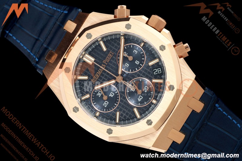 Audemars Piguet - Royal Oak 26240OR Gain Weight 41mm RG/LE Blue SWF Dial DDF DD4401 | 오데마 피게 - 로얄 오크 26240OR 게인 웨이트 41mm RG/LE 블루 SWF 다이얼 DDF DD4401