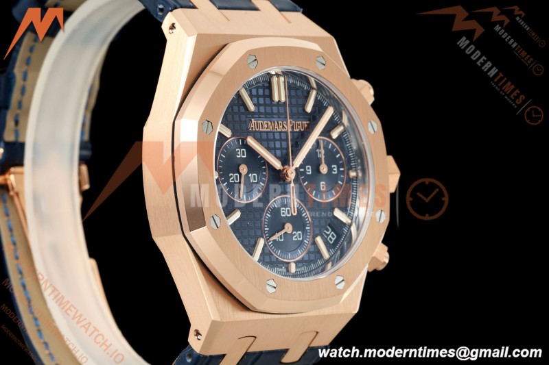 Audemars Piguet - Royal Oak 26240OR Gain Weight 41mm RG/LE Blue SWF Dial DDF DD4401 | 오데마 피게 - 로얄 오크 26240OR 게인 웨이트 41mm RG/LE 블루 SWF 다이얼 DDF DD4401