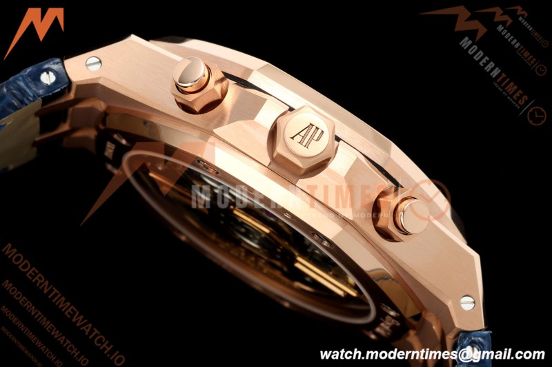 Audemars Piguet - Royal Oak 26240OR Gain Weight 41mm RG/LE Blue SWF Dial DDF DD4401 | 오데마 피게 - 로얄 오크 26240OR 게인 웨이트 41mm RG/LE 블루 SWF 다이얼 DDF DD4401