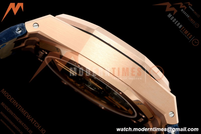 Audemars Piguet - Royal Oak 26240OR Gain Weight 41mm RG/LE Blue SWF Dial DDF DD4401 | 오데마 피게 - 로얄 오크 26240OR 게인 웨이트 41mm RG/LE 블루 SWF 다이얼 DDF DD4401