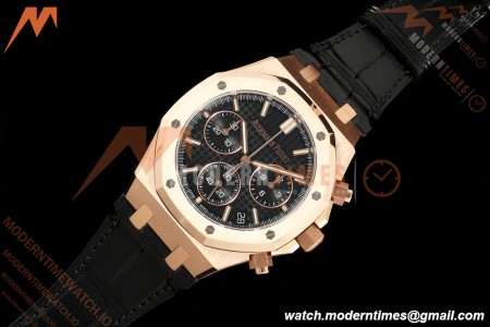 Audemars Piguet - Royal Oak 26240OR Gain Weight 41mm RG/LE Black SWF Dial DDF DD4401