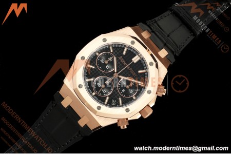 Audemars Piguet - Royal Oak 26240OR Gain Weight 41mm RG/LE Black SWF Dial DDF DD4401 | 오데마 피게 - 로얄 오크 26240OR 게인 웨이트 41mm RG/LE 블랙 SWF 다이얼 DDF DD4401