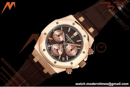 Audemars Piguet - Royal Oak 26331OR Gain Weight 41mm RG/LE Brown SWF Dial DDF DD4401 | 오데마 피게 - 로얄 오크 26331OR 게인 웨이트 41mm RG/LE 브라운 SWF 다이얼 DDF DD4401