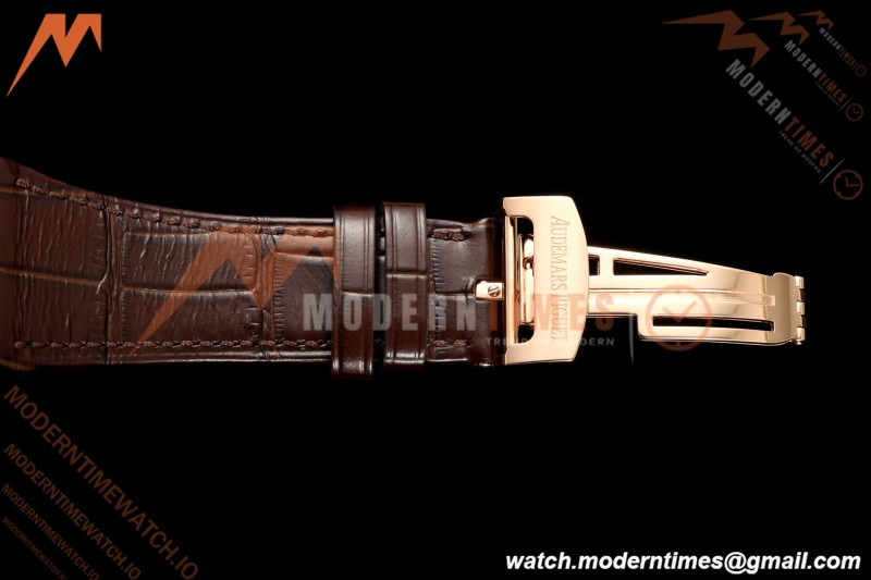 Audemars Piguet - Royal Oak 26331OR Gain Weight 41mm RG/LE Brown SWF Dial DDF DD4401