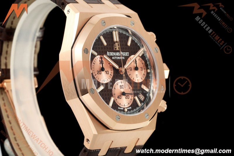 Audemars Piguet - Royal Oak 26331OR Gain Weight 41mm RG/LE Brown SWF Dial DDF DD4401